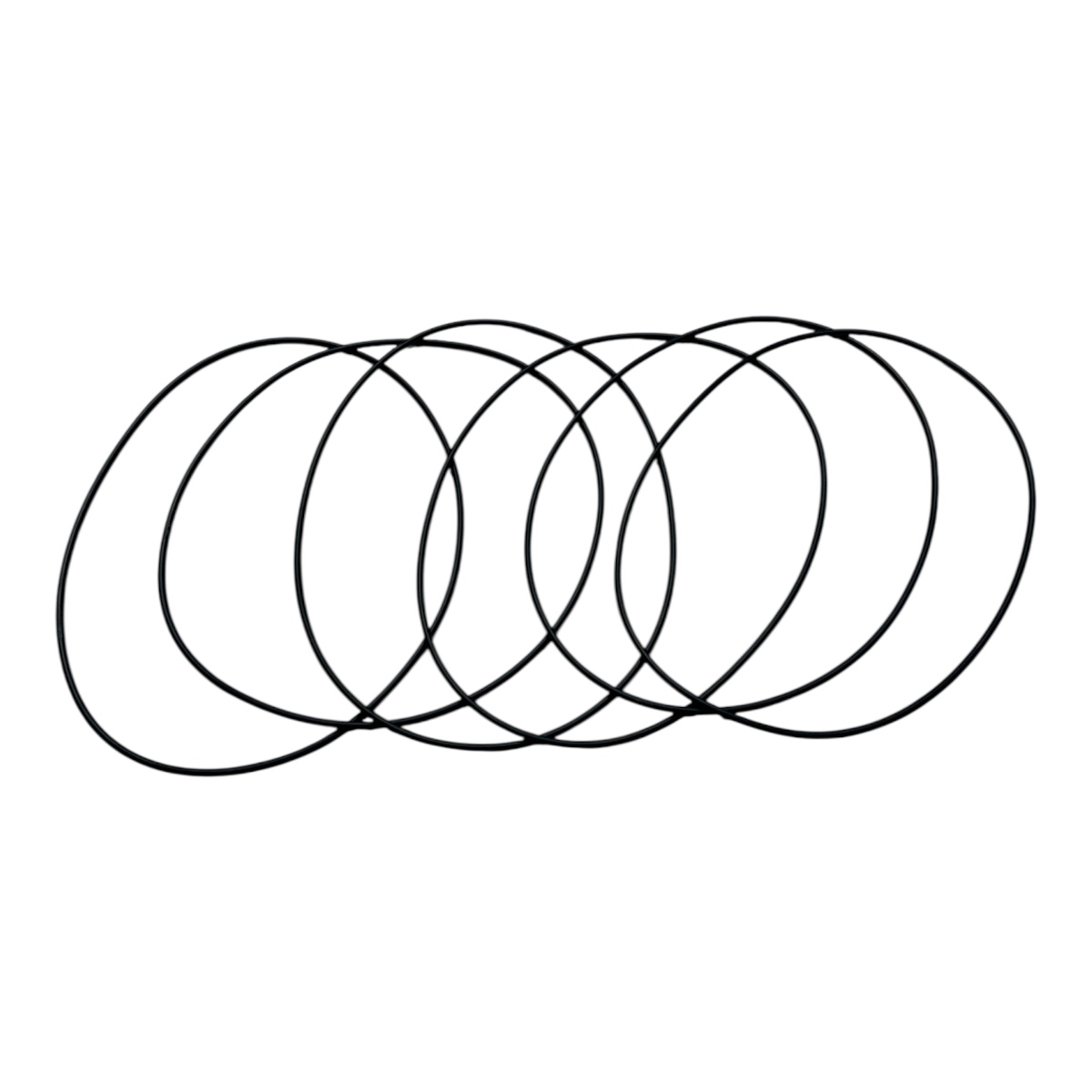 Kit 6un Anel Camisa Dsc12 Sup Fino Preto ...